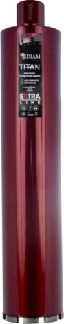 Алмазная коронка для мокрого сверления DIAM САМС 102x450х9x1,1/4UNC Extra Line Titan (железобетон) [313001]