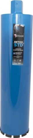 Алмазная коронка для мокрого сверления DIAM САМС 112x450х10х1,1/4UNC Бетон STD [310114]