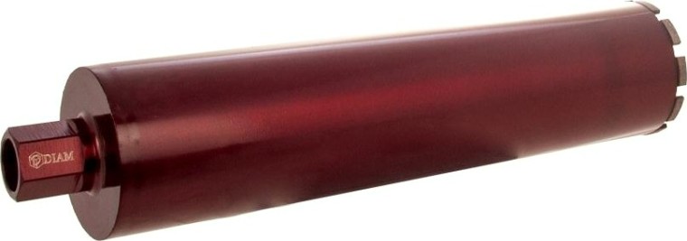 Алмазная коронка для мокрого сверления DIAM САМС 112x450х10x1,1/4UNC Extra Line Titan (железобетон) [313002]