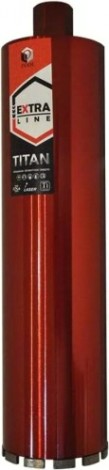 Алмазная коронка для мокрого сверления DIAM САМС 122x450х10x1,1/4UNC Extra Line Titan (железобетон) [313003]