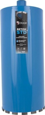 Алмазная коронка для мокрого сверления DIAM САМС 200x450х15x1,1/4UNC Бетон STD [310119]