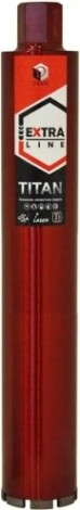Алмазная коронка для мокрого сверления DIAM САМС 63x450х6x1,1/4UNC Extra Line Titan (железобетон) [313011]