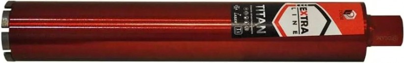 Алмазная коронка для мокрого сверления DIAM САМС 63x450х6x1,1/4UNC Extra Line Titan (железобетон) [313011]