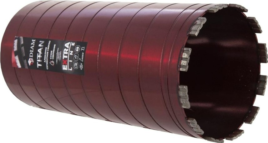 Алмазная коронка для мокрого сверления DIAM САСС 152x300х6x1,1/4UNC Extra Line Titan (арм. бетон) [313030]