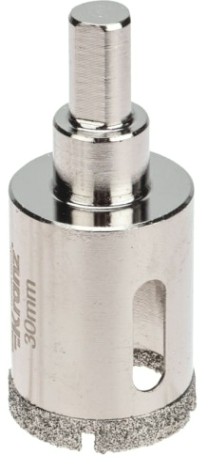 Алмазная коронка для мокрого сверления Kranz KR-92-0010 30мм по керамограниту с центров. сверлом Алмазная коронка для мокрого сверления Kranz KR-92-0010 30мм по керамограниту с центров. сверлом