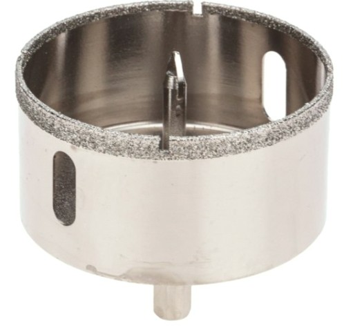 Алмазная коронка для мокрого сверления Kranz KR-92-0015 55мм по керамограниту с центров. сверлом