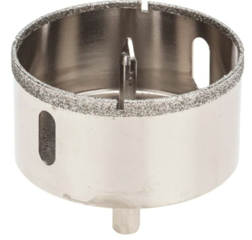 Алмазная коронка для мокрого сверления Kranz KR-92-0020 80мм по керамограниту с центров. сверлом