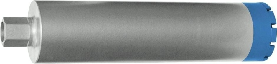 Алмазная коронка для мокрого сверления ПРАКТИКА "Профи" D=102х450мм посадка 1 1/4" бетон, кирпич [917-255]