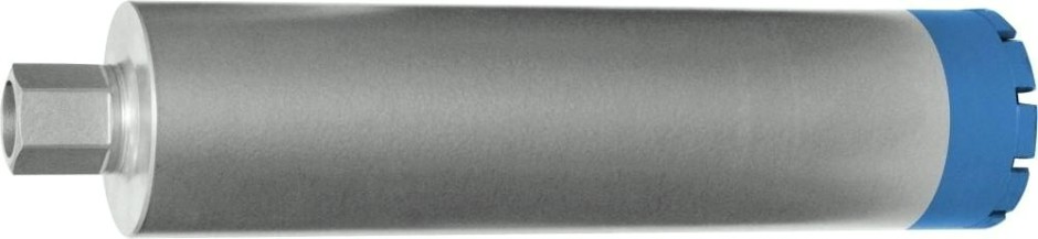 Алмазная коронка для мокрого сверления ПРАКТИКА "Профи" D=122х450мм посадка 1 1/4" бетон, кирпич [917-262]