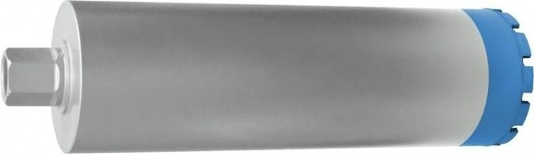 Алмазная коронка для мокрого сверления ПРАКТИКА "Профи" D=132х450мм (10), посадка 1 1/4" бетон, кирпич [917-279]