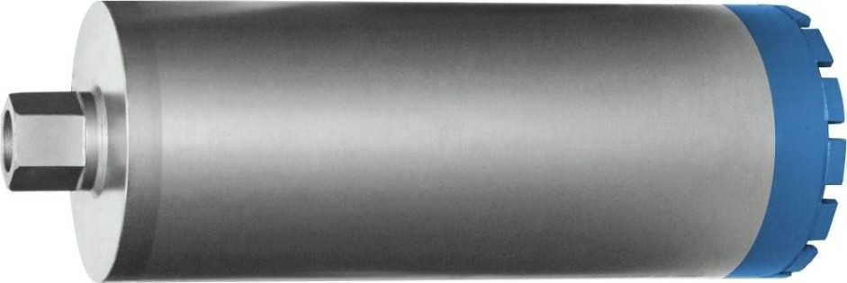 Алмазная коронка для мокрого сверления ПРАКТИКА "Профи" D=152х450мм посадка 1 1/4" бетон, кирпич [917-286]