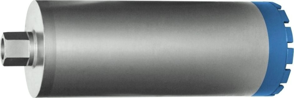 Алмазная коронка для мокрого сверления ПРАКТИКА "Профи" D=162х450мм посадка 1 1/4" бетон, кирпич [917-293]