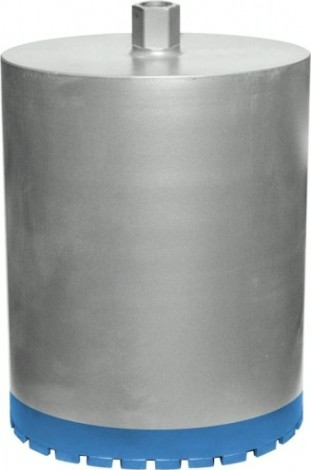 Алмазная коронка для мокрого сверления ПРАКТИКА "Профи" D=300х450мм посадка 1 1/4" бетон, кирпич [790-366]