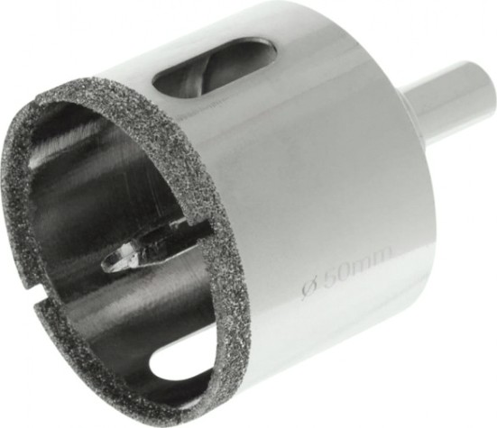 Алмазная коронка для мокрого сверления REXANT с центровочным сверлом 50 мм [92-0014]