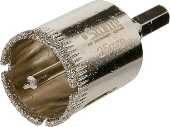 Алмазная коронка для мокрого сверления Sturm 1055-09-2555 по керамике и стеклу Алмазная коронка для мокрого сверления Sturm 1055-09-2555 по керамике и стеклу