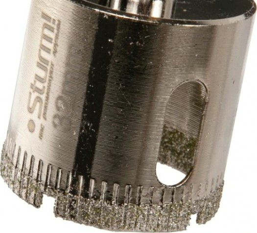 Алмазная коронка для мокрого сверления Sturm 1055-09-3255 по керамике и стеклу
