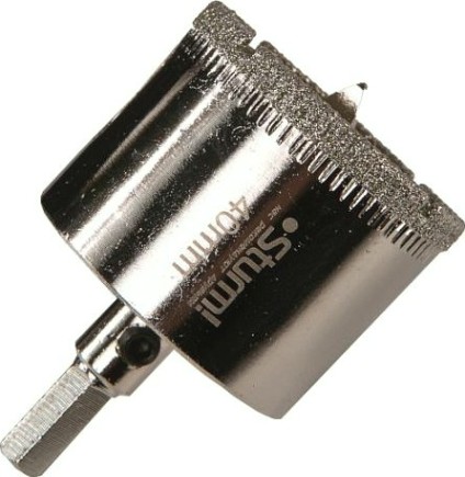 Алмазная коронка для мокрого сверления Sturm 1055-09-4055 по керамике и стеклу