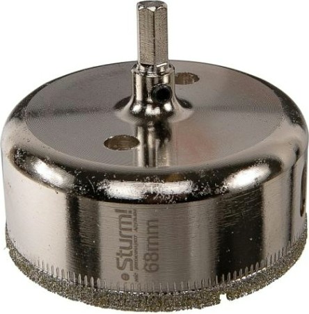 Алмазная коронка для мокрого сверления Sturm 1055-09-6855 по керамике и стеклу