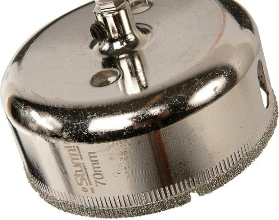 Алмазная коронка для мокрого сверления Sturm 1055-09-7055 по керамике и стеклу