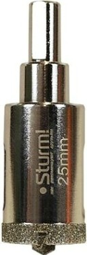 Алмазная коронка для мокрого сверления Sturm 1055-10-2570 по керамограниту 25х70 мм, хвост. с проточками