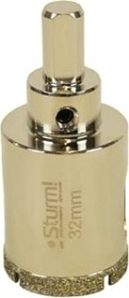 Алмазная коронка для мокрого сверления Sturm 1055-10-3270 по керамограниту 32х70 мм, хвост. с проточками