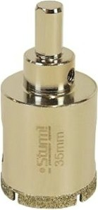 Алмазная коронка для мокрого сверления Sturm 1055-10-3570 по керамограниту 35х70 мм, хвост. с проточками