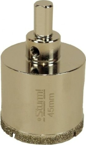 Алмазная коронка для мокрого сверления Sturm 1055-10-4570 по керамограниту 45х70 мм, хвост. с проточками