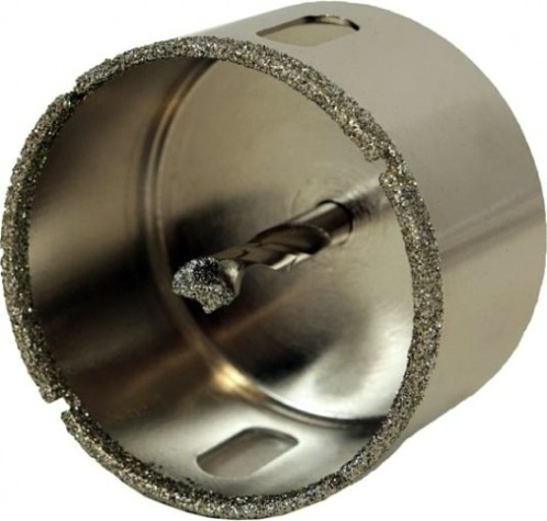 Алмазная коронка для мокрого сверления Sturm 1055-10-6070 по керамограниту 60х70 мм, хвост. с проточками