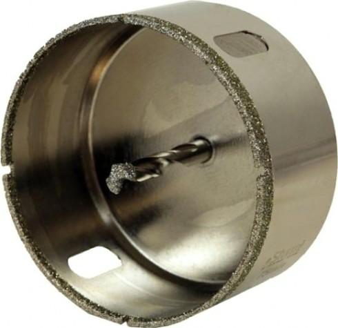 Алмазная коронка для мокрого сверления Sturm 1055-10-7570 по керамограниту 75х70 мм, хвост. с проточками