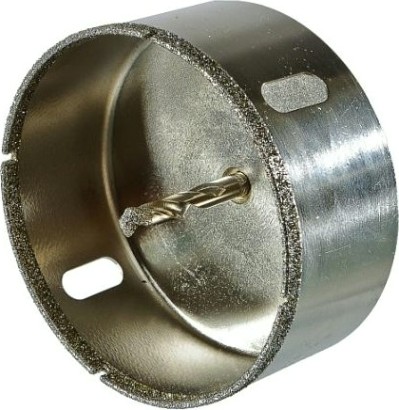 Алмазная коронка для мокрого сверления Sturm 1055-10-9070 по керамограниту 90х70 мм, хвост. с проточками