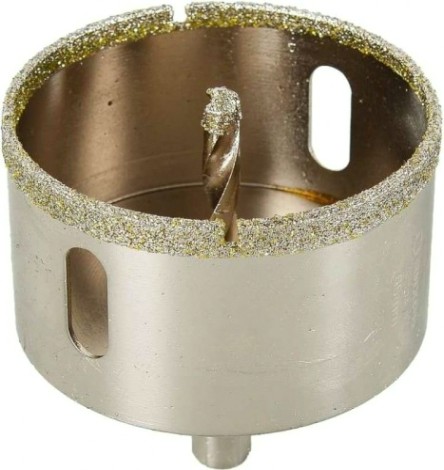 Алмазная коронка для мокрого сверления ВИХРЬ 55 мм по керамограниту/керамике [73/10/9/7]