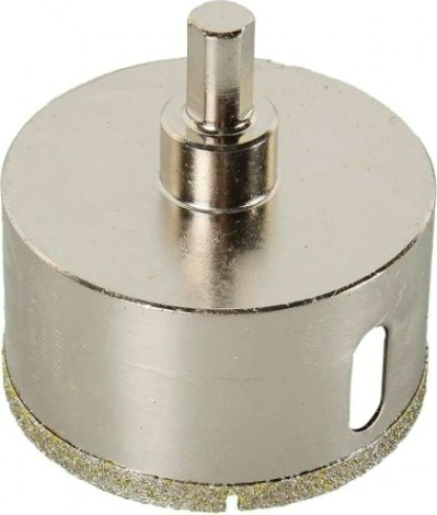 Алмазная коронка для мокрого сверления ВИХРЬ 55 мм по керамограниту/керамике [73/10/9/7]