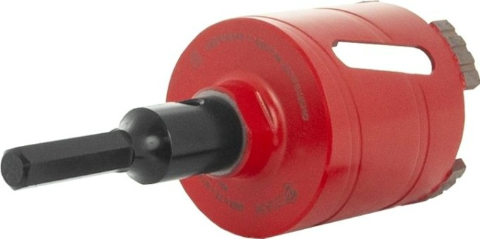 Алмазная коронка для сухого сверления DIAM Сверло Сух. 68 HEX (бетон) [311116]