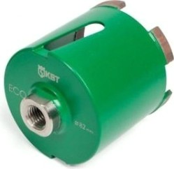 Алмазная коронка для сухого сверления КВТ ECO-D50 82/65 M16 R 5LSP для подрозетников [81346]