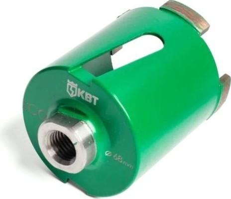 Алмазная коронка для сухого сверления КВТ SF-D70 82/65 M16 TR 6LSP для подрозетников "мастер" eco-68/65 [85560]