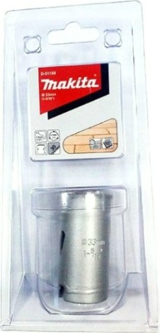 Алмазная коронка для сухого сверления MAKITA D-51188 33мм