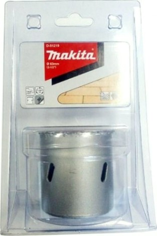 Алмазная коронка для сухого сверления MAKITA D-51219 63мм