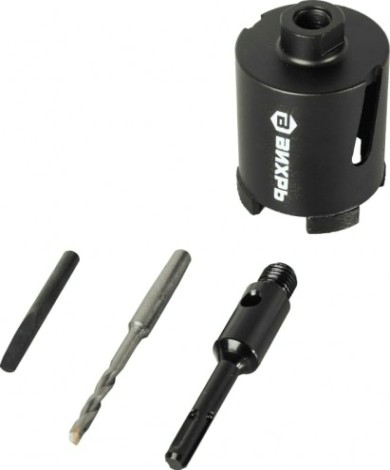 Алмазная коронка для сухого сверления ВИХРЬ 68 мм, SDS-Plus по бетону [73/10/9/9]