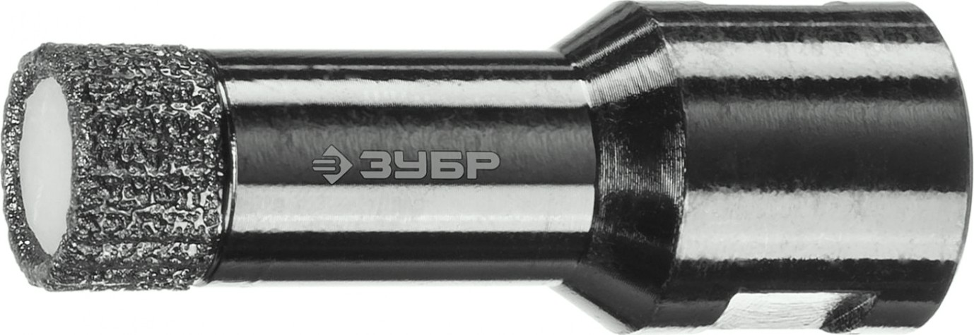 Алмазная коронка для сухого сверления ЗУБР d=16 х 35, M14 Профессионал [29865-16]