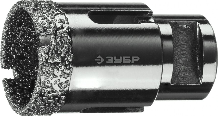 Алмазная коронка для сухого сверления ЗУБР d=29 х 35, M14 Профессионал [29865-29]