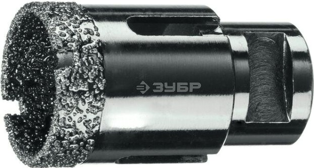 Алмазная коронка для сухого сверления ЗУБР d=32 х 35, M14 Профессионал [29865-32]