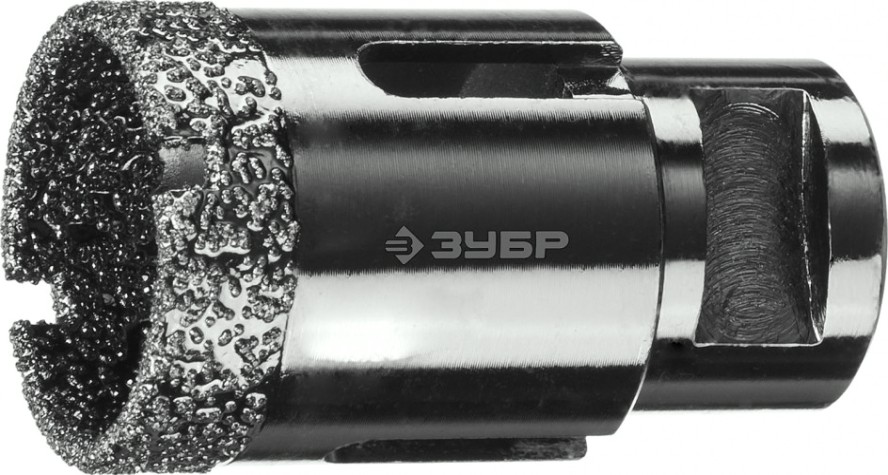 Алмазная коронка для сухого сверления ЗУБР d=35 х 35, M14 Профессионал [29865-35]