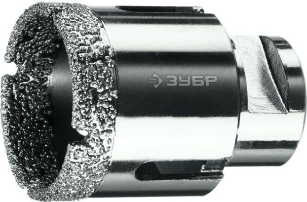 Алмазная коронка для сухого сверления ЗУБР d=40 х 35, M14 Профессионал [29865-40]
