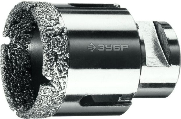 Алмазная коронка для сухого сверления ЗУБР d=45 х 35, M14 Профессионал [29865-45]
