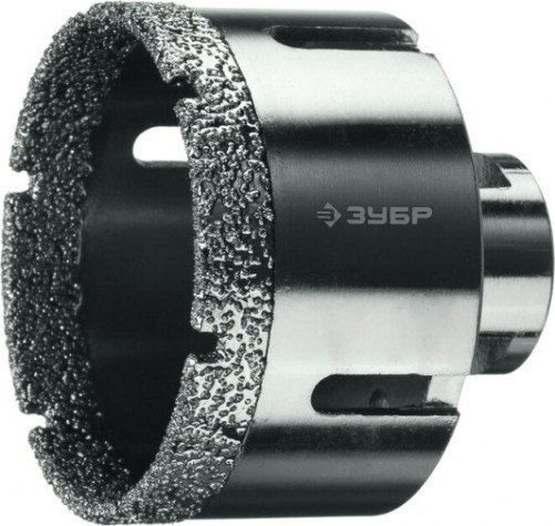 Алмазная коронка для сухого сверления ЗУБР d=65 х 35, M14 Профессионал [29865-65]