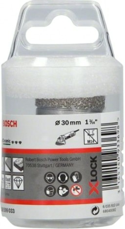 Алмазная коронка X-LOCK BOSCH 30 мм Dry Speed [2608599033]