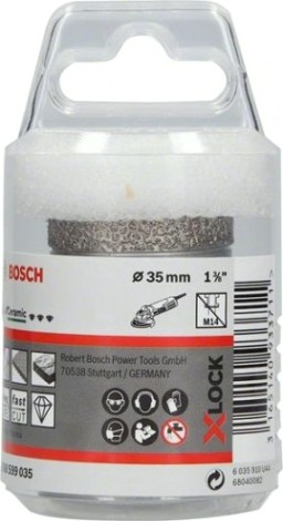 Алмазная коронка X-LOCK BOSCH 35 мм Dry Speed [2608599035]