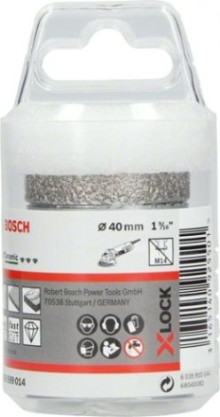 Алмазная коронка X-LOCK BOSCH 40 мм Dry Speed [2608599014]