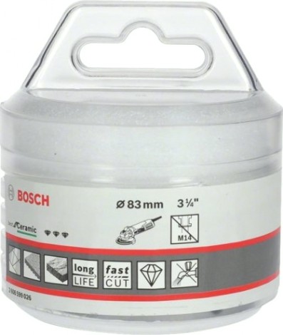 Алмазная коронка X-LOCK BOSCH 83 мм Dry Speed [2608599026]