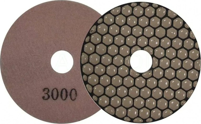 Алмазная тарелка на липучке DIAM АГШК 100*2,0 №3000 Extra Line (сухая) [000525]